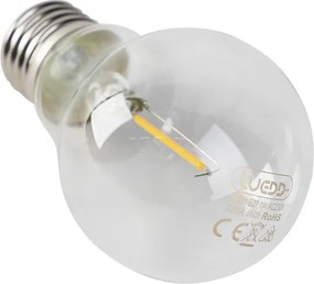 Sada 5 LED žiaroviek E27 A60 1W 80lm 2200K