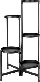 Stojan na kvety NUNO čierny