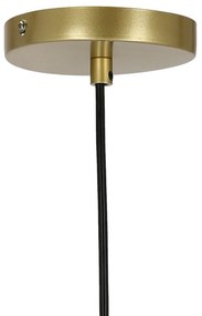 Candellux Mosadzný závesný luster Cordel pre žiarovku 2x G9 32-73464