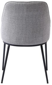 Sivé jedálenské stoličky v súprave 2 ks Meridian – Unique Furniture