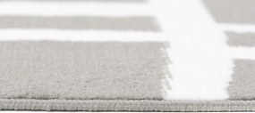 TA Koberec T967A GRAY CHEAP PP CRM Sivý Obdĺžnikový Rozmer: 80x150 cm