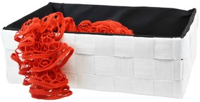 Úložný box čierno-biely Rozmery (cm): 23x17, v. 11