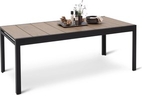 Rozkladací záhradný stôl so stolovou doskou Duraboard®, cca  200 ‒ 300 cm
