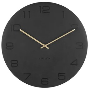 Nástenné hodiny Karlsson KA5667BK Vigorous 40cm