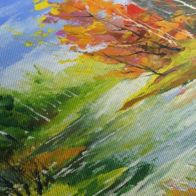 Obraz - Maľba krajiny (90x60 cm)