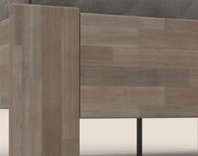 Posteľ Irma 180x200 cm, šedý buk