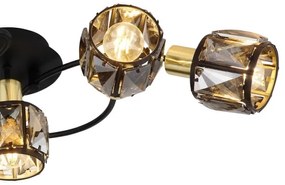 Globo 54357-5B - Prisadený luster INDIANA 5xE14/40W/230V