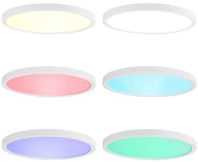 Nedis WIFILAC31WT - LED RGBW Stmievateľné svietidlo LED/18W/230V 2700-6500K Wi-Fi