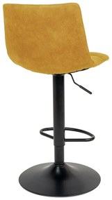 Žlté barové stoličky v súprave 2 ks 88 cm Middelfart – House Nordic