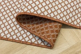 Obojstranný koberec BRUSSELS 206074/10410 Cayenne krémový / terakotový