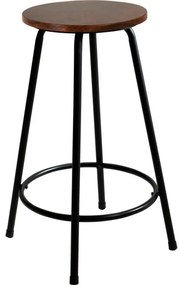 Drevená stolička Walnutt, 48 x 48 x 68 cm