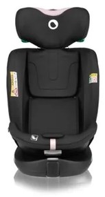 Lionelo - Otočná autosedačka so základňou NAVY i-Size 40-150 cm čierna/ružová