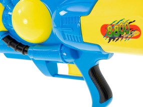 KIK KX6186_1 Vodná pištoľ 60 cm, 2400 ml - modro-žltá