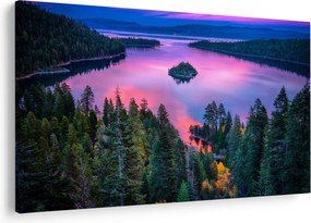 Obraz - Jazero Tahoe, Sierra Nevada, Kalifornia, USA (90x60 cm)