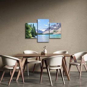 Obraz Alpského jazera (90x60 cm)