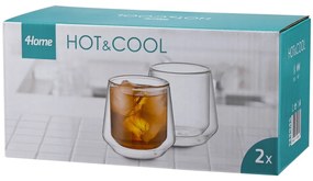 4Home Termo pohár na whisky Hot&Cool 340 ml, 2 ks
