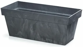 Hrantík CUBE CASE BETON EFFECT antracit 40cm