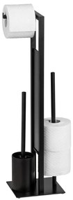 WENKO 23708100 - WC kefa RIVALTA 18x70 cm čierna