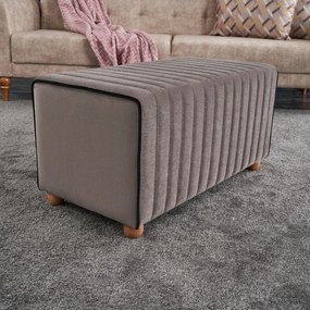 Stolička Mabel Pouf Mink