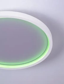 Moderné stropné svietidlo Chet RGB 39 s diaľkovým ovládaním