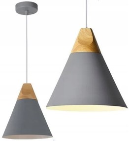 Dekorstudio Retro stropná lampa Loft Scandi A sivá