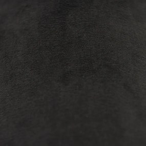 Zamatové tienidlo čierne 18/18/14 so zlatým interiérom