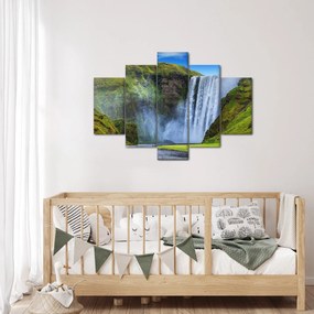 Obraz - Vodopád Seljalandsfoss (150x105 cm)