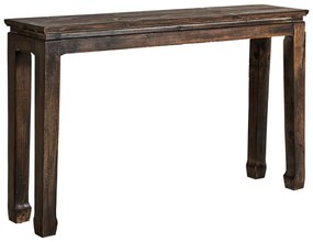 Konzolový stolík xiliar 130 x 30 cm hnedý MUZZA