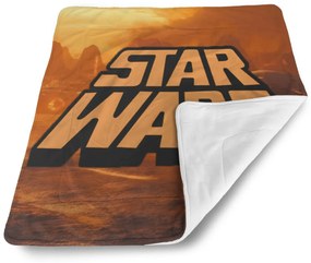 Sablio Deka pre bábätko Star Wars Lávová planéta - 80x100 cm