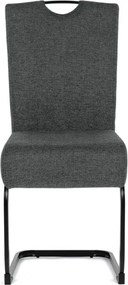Jedálenská stolička sivá DCL-E2008 GREY2