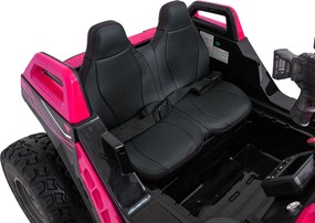Ramiz Elektrická bugina PROSPECTOR STRONG pre deti ružová + pohon 4x4 + diaľkové ovládanie