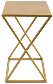 STOJAN NA KVETINÁČ LOFT5 40X24X24 CM ZLATÁ