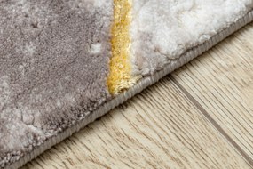 Koberec CORE 1818 Geometrický, slonová kosť / zlatý