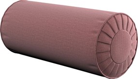 Valcový vankúš so záhybmi farba produktu fialová látka zamatová