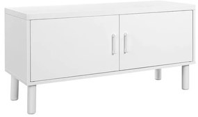 Skrinka na topánky VASAGLE s dvojkrídlovými dvierkami LHS051W01