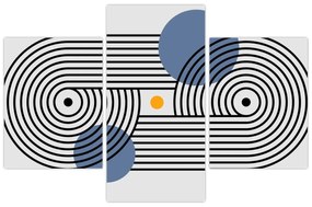 Obraz - Minimalistická abstrakcia N⁰3 (90x60 cm)