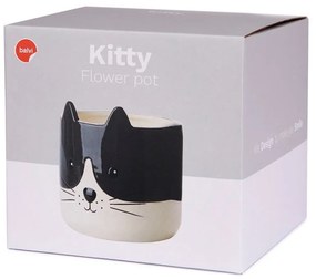 Keramický kvetináč ø 13,5 cm Kitty – Balvi