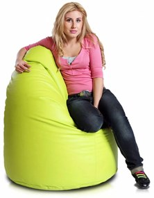 INTERMEDIC SK - Sedací vak Mega Sako z ekokože 135x85 cm | relaxačné a pôrodné kreslo, 335 l Farba: E20 - Zeleno-modrá (tyrkysová) (Ekokoža)
