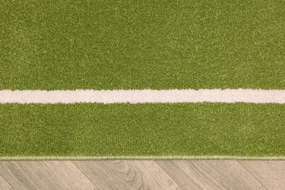 Koberec CLARA KIDS 02922A Ihrisko zelený / krémový