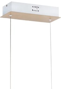 ONLI - LED Luster na lanku NILO LED/70W/230V 4000K hnedá/biela