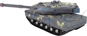 LEAN Toys Vojenský tank diaľkovo ovládaný Moro Shooting Noise