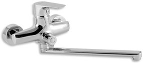 Novaservis Titania Nice, paneláková batéria bez sprchy 150 mm, chrómová, 97071/1,0