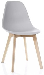 Jídelní židle Moris šedá/buk