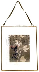 Kovový stojací rámček v zlatej farbe 20x37,5 cm – Rex London