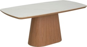XXXLutz JEDÁLENSKÝ STÔL, prírodná farba, biela, 180/90/76 cm Livetastic - Stoly - 000055009501