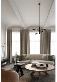 Luster na lanku DUOMO 3M 3xE27/60W/230V čierna