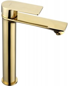 Mexen Royo, vysoká umývadlová batéria h-290, zlatá lesklá, 72210-50