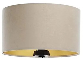 Tienidlo univerzálne STANDART E27 pr. 45 cm béžová/zlatá