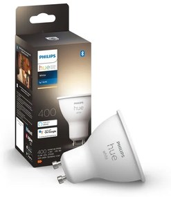 Philips HUE 8719514340060 Philips HUE LED White žiarovka GU10, 5,2W, 400lm, 2700K, stmievateľná