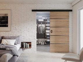 Interiérové ​​posuvné dvere Juwentyn Plus 100, Farba:: jaseň tmavý